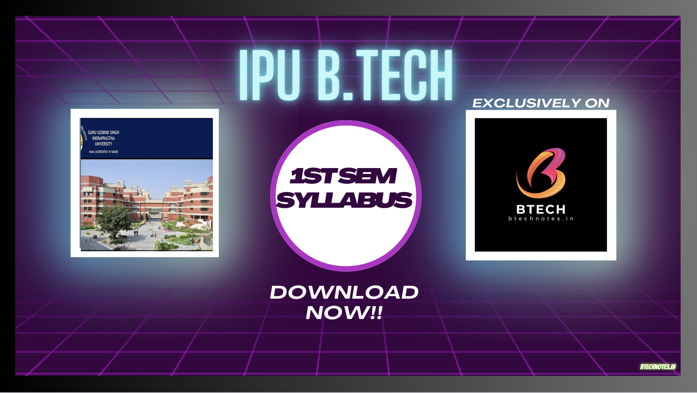 ipu btech first sem syllabus